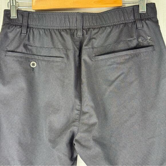 Under Armour Black/Gray Golf Performance Hybrid Shorts Men’s Size 32 Heat Gear - Picture 3 of 5